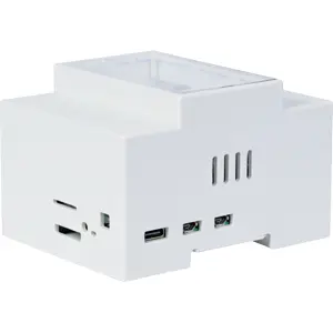 Caixa de calha DIN para Raspberry Pi 5