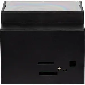 Caixa de calha DIN para Raspberry Pi 5 - Preta