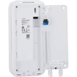Teclado sem fios com ecrã tátil e leitor RFID para controlar um sistema Ajax - branco