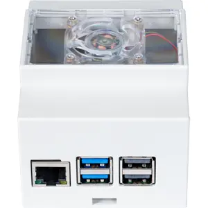 Caixa de calha DIN para Raspberry Pi 5