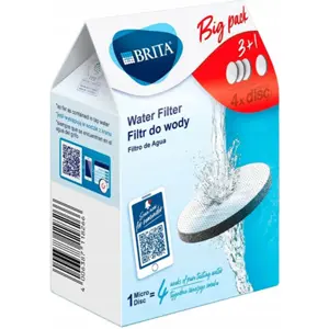 Filtro p/ garrrafa purificadora de água [Pack 4 Unid.]