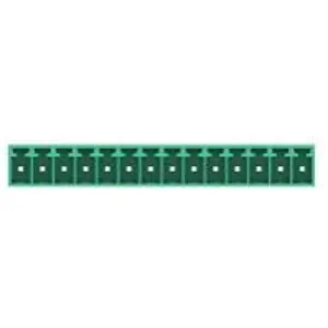 Bloque de 14 terminales de 3,50 mm para PCB - verde