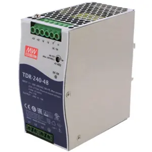 Fonte de alimentação 48VDC 240W p/calha DIN
