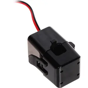 Módulo medidor de consumo WiFi monofásico unidirecional de 2 canais + Núcleos 80A (compatível c/ Tuya)