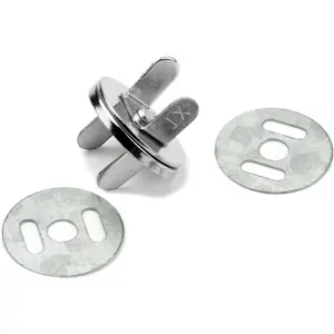 Fecho magnético tipo botão Neodymium (NdFeB) para têxtil  Ø18.5mm