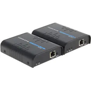 Extensor HDMI Full HD 1080p + USB até 100m via cabo Cat6 RJ45