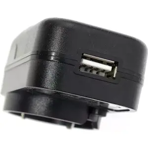 Fonte de alimentação USB-A 5V 3A 15W + adaptadores (US/EU/UK/AU)