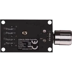 Controlador PWM p/ motores DC e lâmpadas LED - 6..28VDC 3A 80W