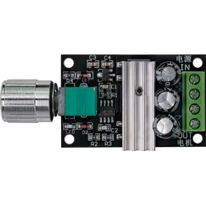 Controlador PWM p/ motores DC e lâmpadas LED - 6..28VDC 3A 80W