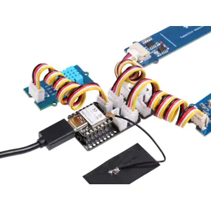 Kit de iniciação SenseCAP LoRaWAN c/ Gateway + sensores + XIAO ESP32S3