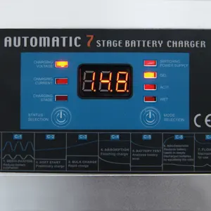 Carregador profissional 24V 20A para baterias de Chumbo/AGM/Gel de 24V 60..300Ah