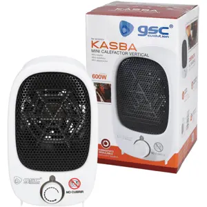 Mini Termoventilador regulável 600W