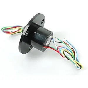 Anel deslizante (slip ring) de 6 contatos 2A Ø22mm
