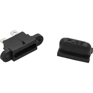 Porta-fusível de painel para fusíveis Faston 19mm de automóvel