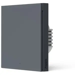 Interruptor (1 Gang) Smart Zigbee de empotrar H1 (con neutro) - Gris