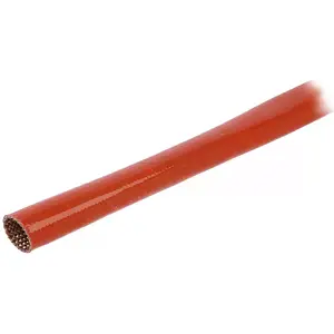 Manga de isolamento e proteção em fibra de vidro revestida a silicone -60...250°C Ø16mm (rolo de 5m)
