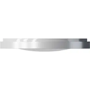 Plafon LED inteligente Zigbee+Matter c/ anel RGBIC 100-240VAC 40W 2700-6500K Ø495×75mm