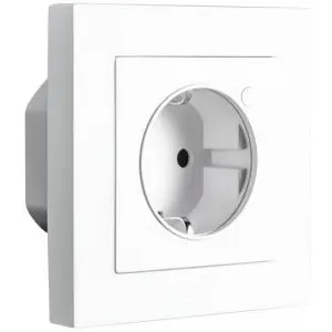 Toma inteligente de embutir Zigbee 3.0 (compatible con Matter) con monitorización de consumos 16A