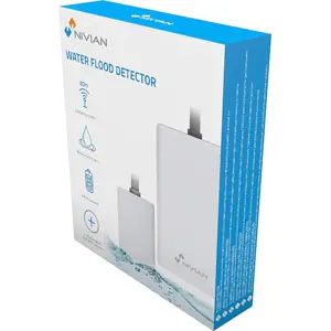 Detetor de inundação para alarme Nivian Smart (sensor c/ cabo 1.5m)