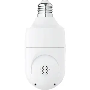 Câmara IP (Wi-Fi) PTZ 3MP c/ ligação E27 - p/ interior