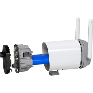 Câmara IP (Wi-Fi) Bullet 3MP 3.3mm IR 7m c/ sensor PIR c/ bateria - IP65