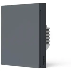 Interruptor (1 Gang) Smart Zigbee de empotrar H1 (sin neutro) - Gris