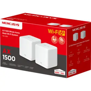 Sistema Mesh Wi-Fi 6 AX1500 - (Pack 2 Unid.) [350m²]