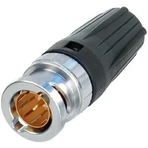 Ficha BNC rearTWIST UHD 75Ω macho [cable 10.4mm] (RG11)