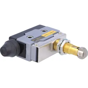 Limit Switch com rolamento SPDT 10A/250V AC c/ saída de cabo lateral - Highly D5040