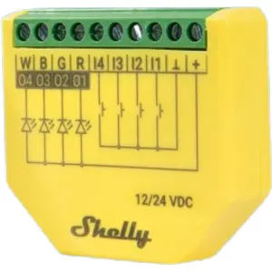 Módulo controlador inteligente Wifi para fitas RGBW 12/24V DC c/ medição de energia