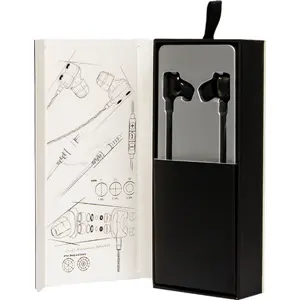 Auriculares In-Ear X-BASS de doble-driver con microfono Jack 3.5mm - negro