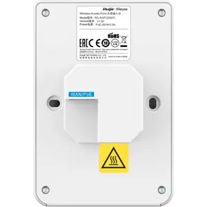 Access Point p/ caixa de aparelhagem WiFi 5 Dual-Band AC1300 c/ 5 portas Gigabit e PoE In/Out