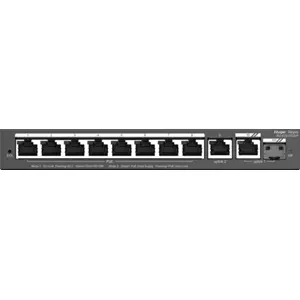Switch 10P (8 PoE + 2 Uplink c/ SFP Combo) Gigabit Gerenciável 120W