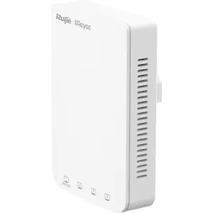 Access Point p/ caixa de aparelhagem WiFi 5 Dual-Band AC1300 c/ 5 portas Gigabit e PoE In/Out