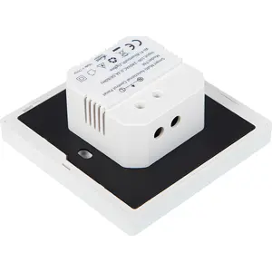Pantalla táctil multifuncional HMI inteligente WiFi / Zigbee Hub para Tuya - Blanco