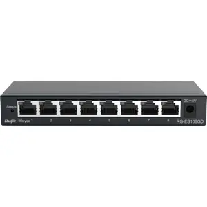 Switch 8P Gigabit 10/100/1000Mbps - caja metálica