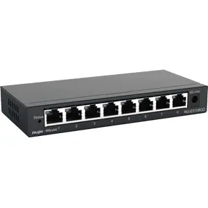 Switch 8P Gigabit 10/100/1000Mbps - caixa metálica