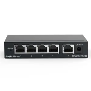 Switch 5P Gigabit 10/100/1000Mbps - caja metálica