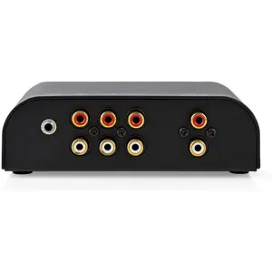 Comutador/selector de áudio RCA 3x IN - 1x OUT