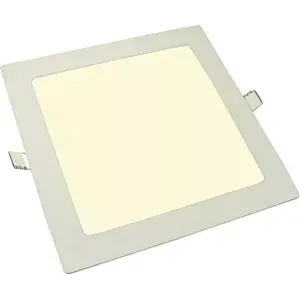 Downlight LED quadrado LPG 230VAC 24W 3000K 1550lm 300x300mm (275x275mm) - com driver