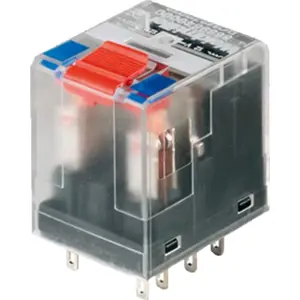 Relé industrial 24VDC 6A 4PDT (14 pinos)