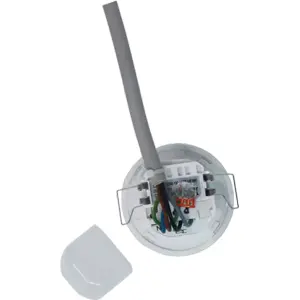 Mini-detector de movimento PIR Crepuscular 360º IP54 400W/2300W - p/ encastrar