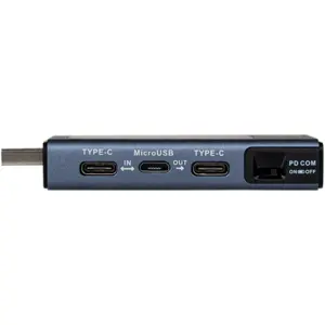 Medidor digital de parâmetros USB avançado (USB-A / USB-C / Micro-USB)