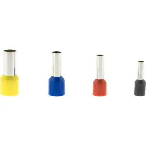 Sortido de 100 ponteiras isoladas (4..16mm²)