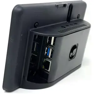 Caixa para Raspberry Pi 4 Model B e Display Touchscreen 7'' - Preto