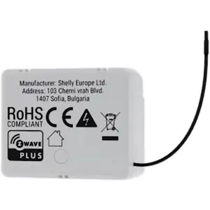 Mini módulo Z-Wave™ para monitorização do consumo de energia 110/240VAC - 16A