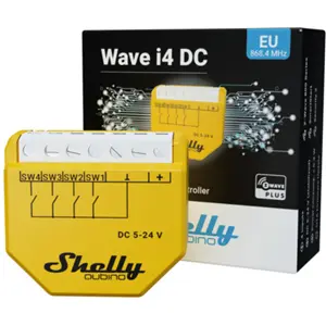 Módulo de ativação de cenários para automação Z-Wave™ (5-24V DC) - 4 entradas