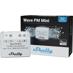 Mini módulo Z-Wave™ para monitorização do consumo de energia 110/240VAC - 16A