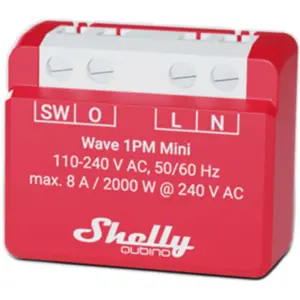 Mini módulo interruptor para automação Z-Wave™ com medição de energia 110/240VAC - 8A