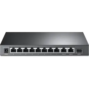Switch 10P (8 PoE 10/100Mbps + 2P Gigabit) + 1 SFP